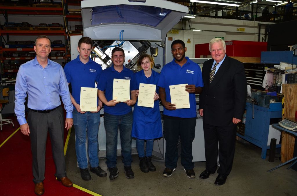 Apprentices at european springs