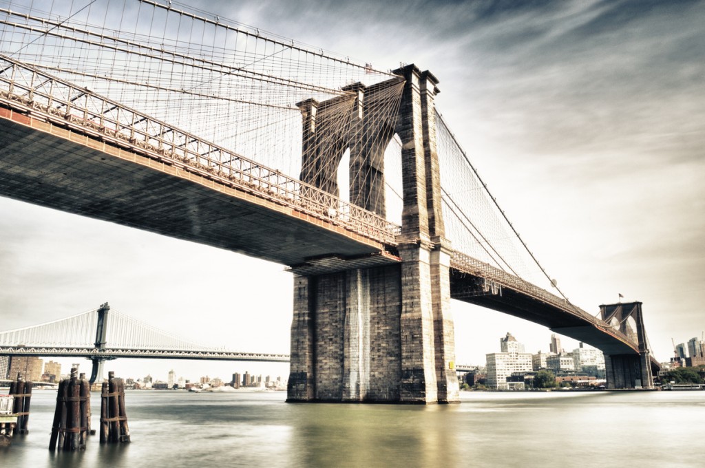 Brooklyn Bridge.