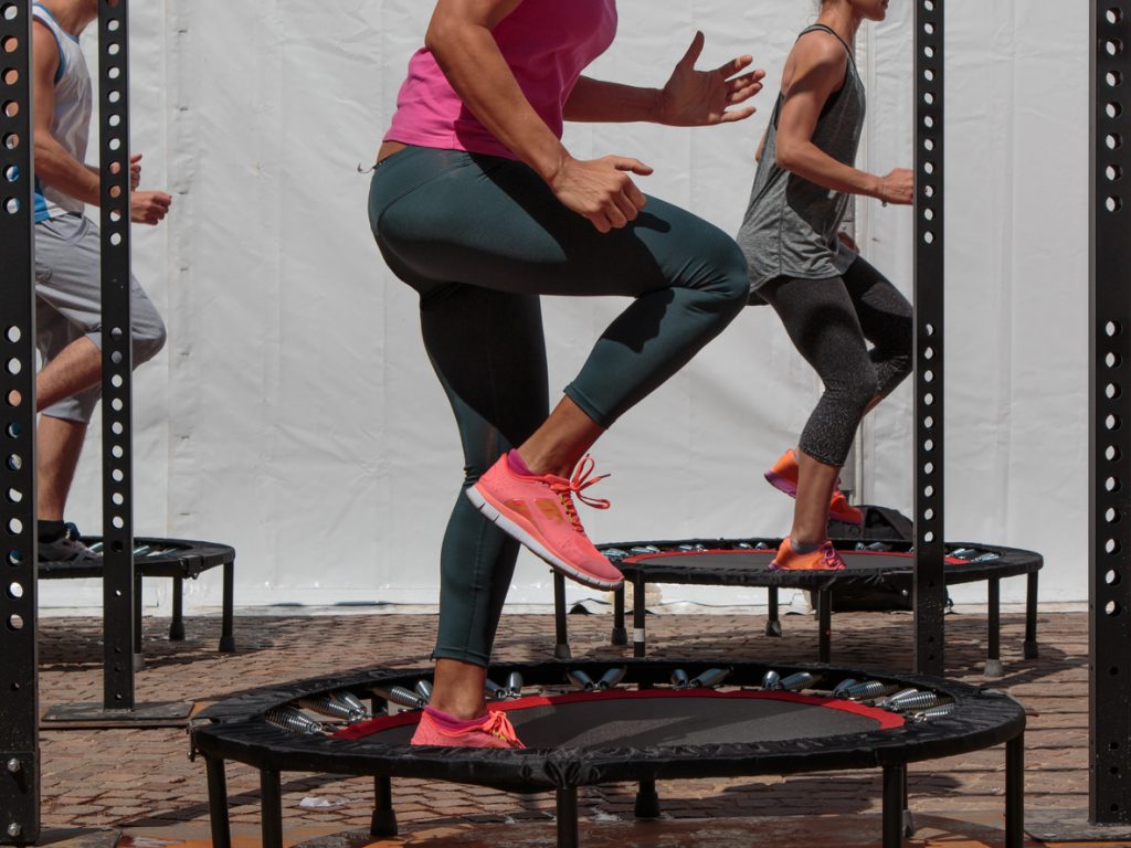 springs trampolines rebound and bounce