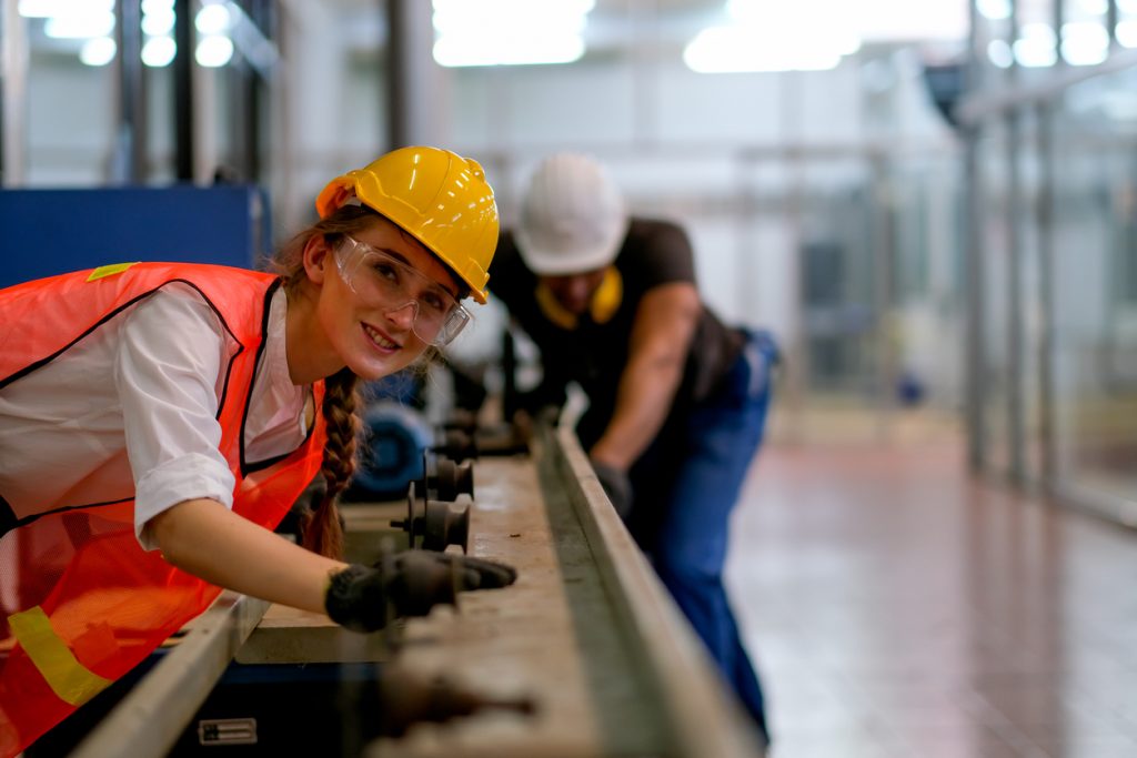 Female apprentice at European Springs