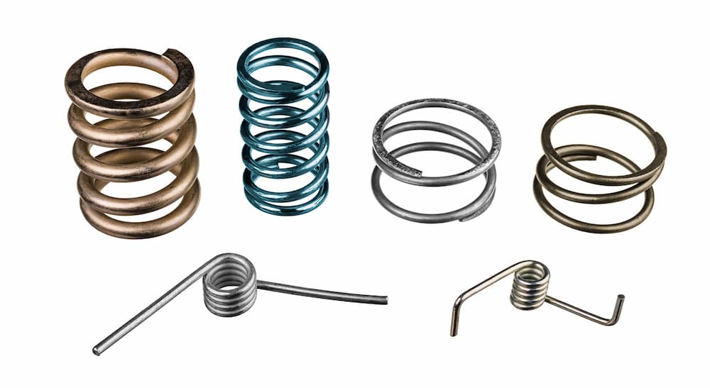 A group image of various springs