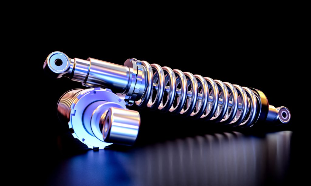 shiny suspension spring